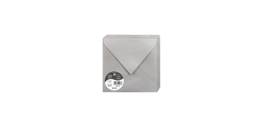 Paquet de 20 enveloppes Pollen 165x165mm 120g/m2