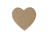 Magnet coeur 1x7x7cm - Kraft