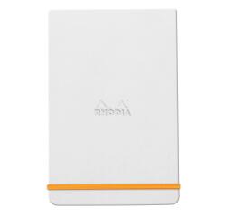Rhodia Hardcover Webnotepad - 9 x 14 cm ? Lined - White