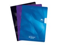 Cahier piqué 8000 CARTE A4 96 pages grands carreaux 90 g - Assortis