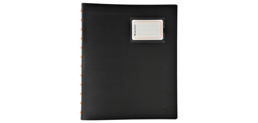 Protège-documents à anneaux avec pochettes détachables 40 pochettes - 80 vues Exactive - A4