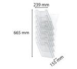 Exacompta A4 Portrait Wall Rack (6)