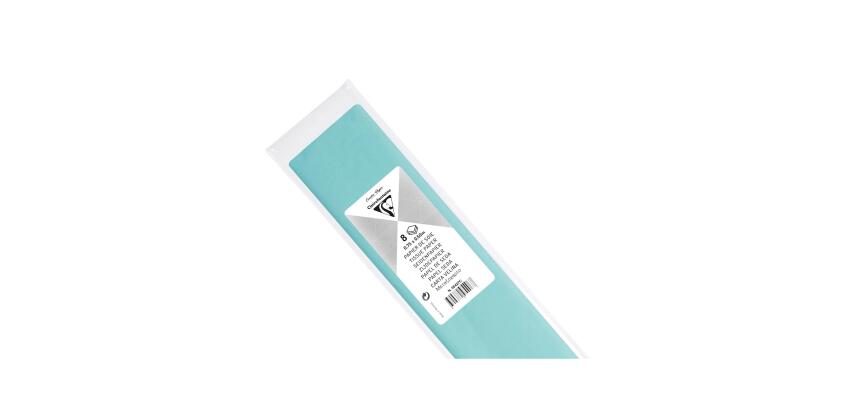 PAPIER DE SOIE, Sachet de 8 feuilles pliées 18g/m2 au format 50x75cm