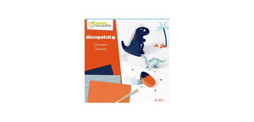 Coffret créatif, Décopatch, Dinosaures - Multicolore