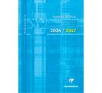 Agenda de bord millésimé enseignant 6 colonnes (48 cases/semaine) piqué A4 112 pages Couleur aléatoire - Assortis