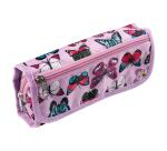 Trousse textile fantaisie rectangulaire COMBI 22x6x12 cm - A motifs