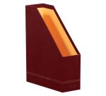 Rhodiarama Porte-revues, en similicuir, 10 x 25 x 31 cm