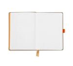 Rhodiarama Goalbook rembordé rigide A5 240 pages dot papier blanc 90g - Beige