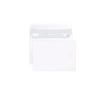 Paquet de 50 Enveloppes Blanches C6-114x162mm - Auto-Adhésives - 90g/m2 - Blanc