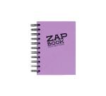Zap Book carnet spiralé 160F A6 80g - Assortiment mixte