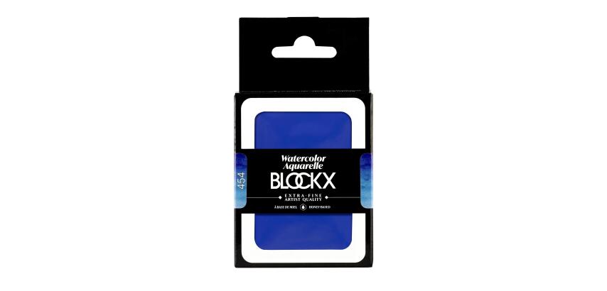 Aquarellfarbe, Cyanblau - Großer Napf 18ml - Blau Cyanine