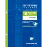 Perforated loose sheets, 170 x 220 mm