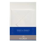 Ensemble Vergé de France 10 feuilles A5 et 5 enveloppes C6