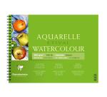 Clairefontaine Etival Watercolour Spiral Album - 30 x 40cm - 12 Sheets - 300gsm - Rough Grain