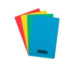 8000 POLYPRO, Geheftetes Notizbuch 11x17 cm 96 Seiten kleine Kästchen 90 g - Sortiert
