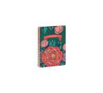 Frida Kahlo, Carnet reliure intégrale A5 14,8x21cm, 148 pages, ligné, ass.
