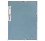 Exacompta AutentiK Elasticated 3 Flap Folder A4