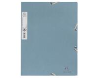 Exacompta AutentiK Elasticated 3 Flap Folder A4