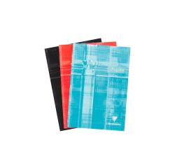 Bloc Pupitre agrafé en-tête A4 80 feuilles détachables ligné + marge Couleur aléatoire - Assortis