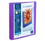 Classeur 2 anneaux 30mm polypropylène chromaline 7/10e Krea Cover - A4 maxi - Couleurs assorties