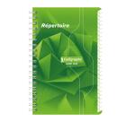 Répertoire reliure intégrale 7000 11x17 cm 180 pages petits carreaux 70 g - Assortis