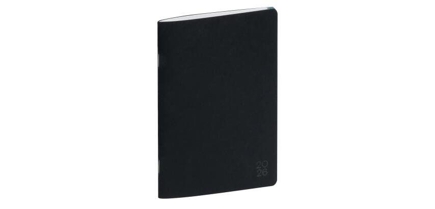 Agenda de poche EasySlim 15 Carte 10 x 15 cm Mensuel Janvier 2027 à Janvier 2028 - 13 mois - Noir