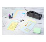 Estuche Exacompta de 100 fichas Exacompta cartulina Bristol - cuadricula 5x5 sin taladro 100x150mm - Blanco