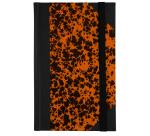 Marble Notebook 170x110, 192 lined pages - Orange