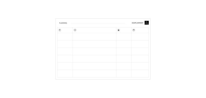 Planning magnétique Team 60x90cm