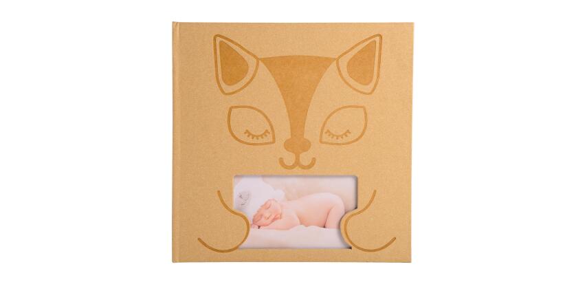 Book alb 30p. black 25x25cm ZEPHIRE grey