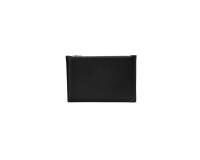 Pochette multifonction en cuir, petit modèle - Noir
