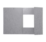 Chemise à élastiques Maxi capacity carte lustrée 425gm2 - A4 - Gris