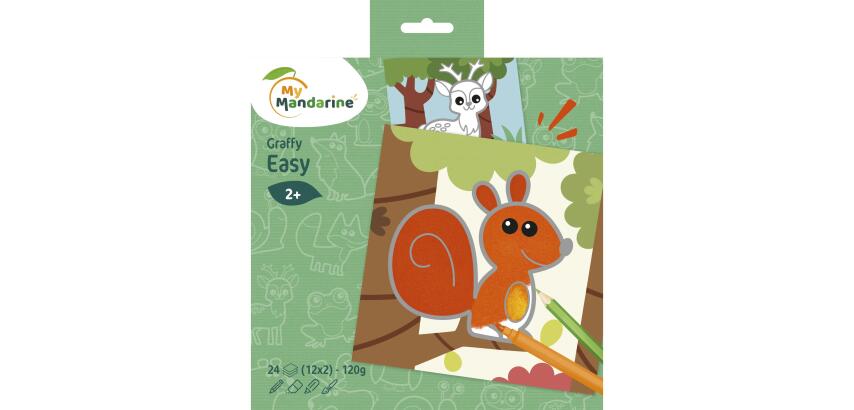 Graffy Easy, Waldtiere - Grün