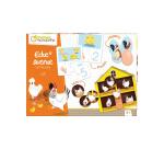 Educ'Avenue, La Poule party - Multicolore