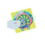 Boîte créative, Mandala animaux à gratter - Multicolore