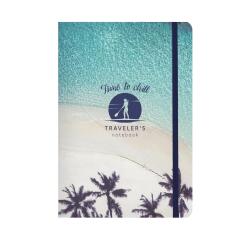 TRAVELER'S NOTEBOOK, Carnet de 112 pages au format 12x17,5cm - Time to chill