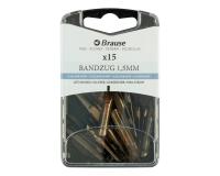 BOITE 15 PLUMES BANDZUG POUR GAUCHERS