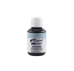 Gutta/Serti auf Wasserbasis, 100ml, Schwarz - Schwarz