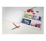 Screwbin album 40p. white 37x29cm KRAFT - Design