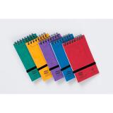Minor Pad Europa bloc reliure intégrale en-tête 7,6x12cm 120 pages détachables ligné Couleur aléatoire - Assortiment A