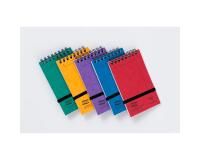 Minor Pad Europa bloc reliure intégrale en-tête 7,6x12cm 120 pages détachables ligné Couleur aléatoire - Assortiment A