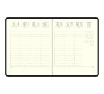 Agenda de bureau Eurotime 18 Winner 15 x 17 cm Semainier Janvier à Décembre 2027 - Coloris aléatoire