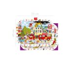 Puzzle d'observation, Pompiers - Rouge