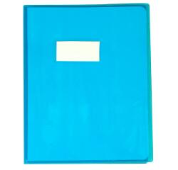 Protège-cahiers cristalux PVC 22/100ème 17x22 cm