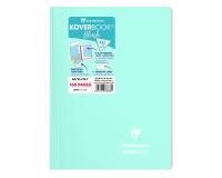 Cahier reliure intégrale enveloppante Koverbook A4 160 pages ligné + marge couverture polypropylène transparent