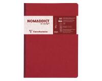Carnet brochure Age Bag A5 192 pages ligné - Rouge