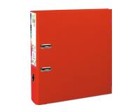 Classeur à levier cartonné Exacompta Prem'Touch A4 maxi - Dos 8 cm rouge