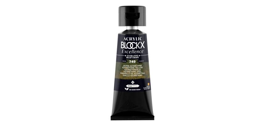 Peinture acrylique extra-fine fine tube 75ml - Jaune azométhine