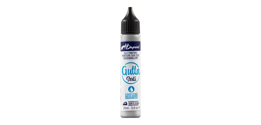 Gutta/Serti auf Wasserbasis, 25ml, Grau - Grau