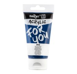 Darwi For You tube de peinture acrylique 75 ml - Bleu de Prusse